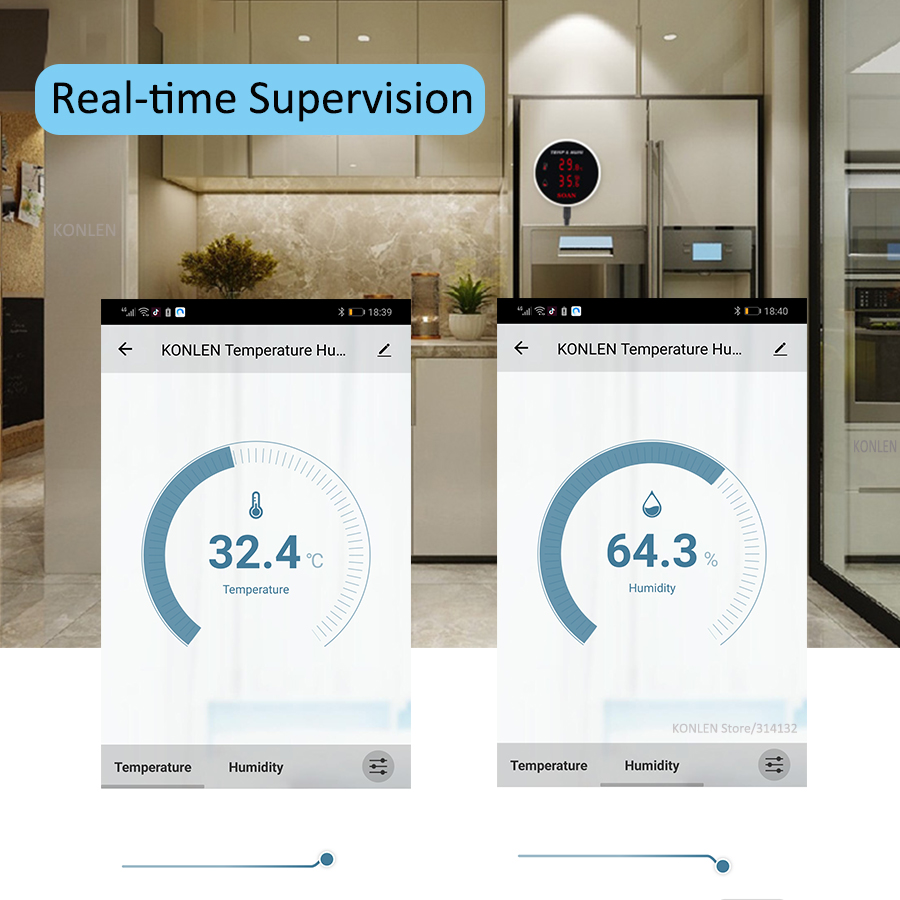 Tuya WIFI Temperature Humidity - đánh giá và giá Smart Home Features