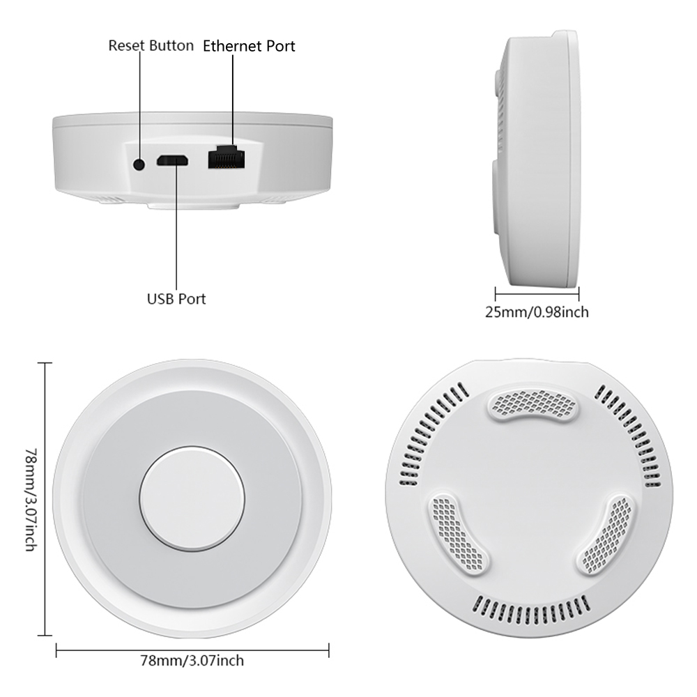 Tuya ZigBee Thông Minh Cửa Ngõ - đánh giá và giá Smart Home Tablet