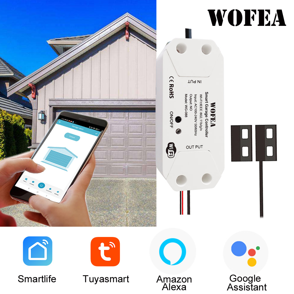Wofea Tuya Smart WIFI 2.4G Gar - đánh giá và giá Smart Home Website