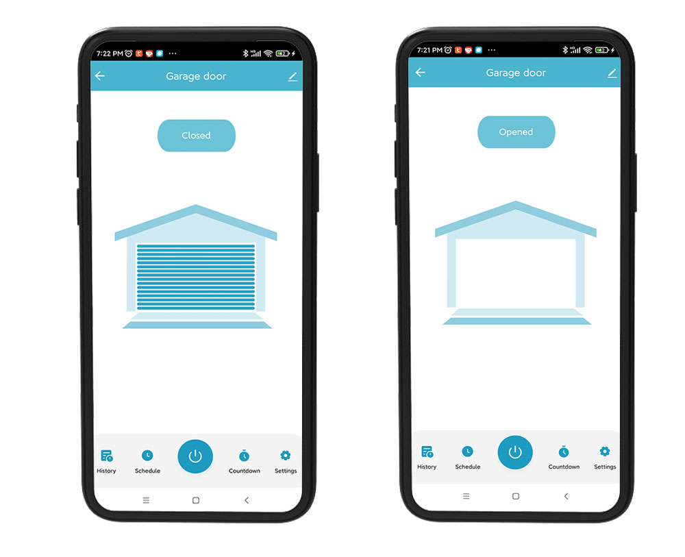 Wofea Tuya Smart WIFI 2.4G Gar - đánh giá và giá Smart Home Website
